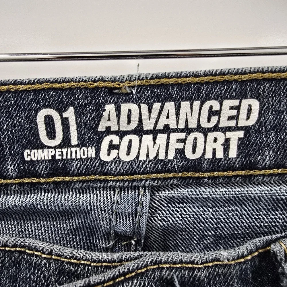 Wrangler 20X Advanced Comfort Jeans Men 34x31 Dark Wash Straight Stretch